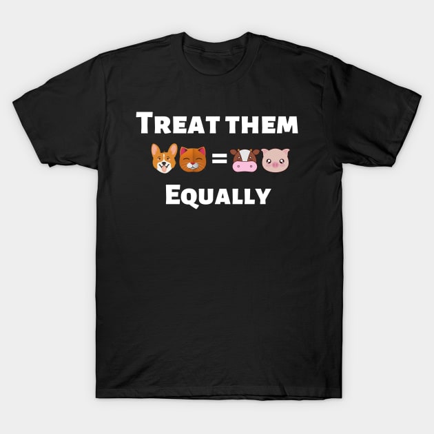 Animals Equality vegan T-Shirt by Veganstitute 